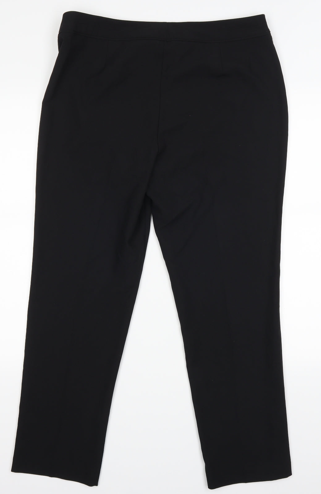 F&F Womens Black   Trousers  Size 14 L27 in