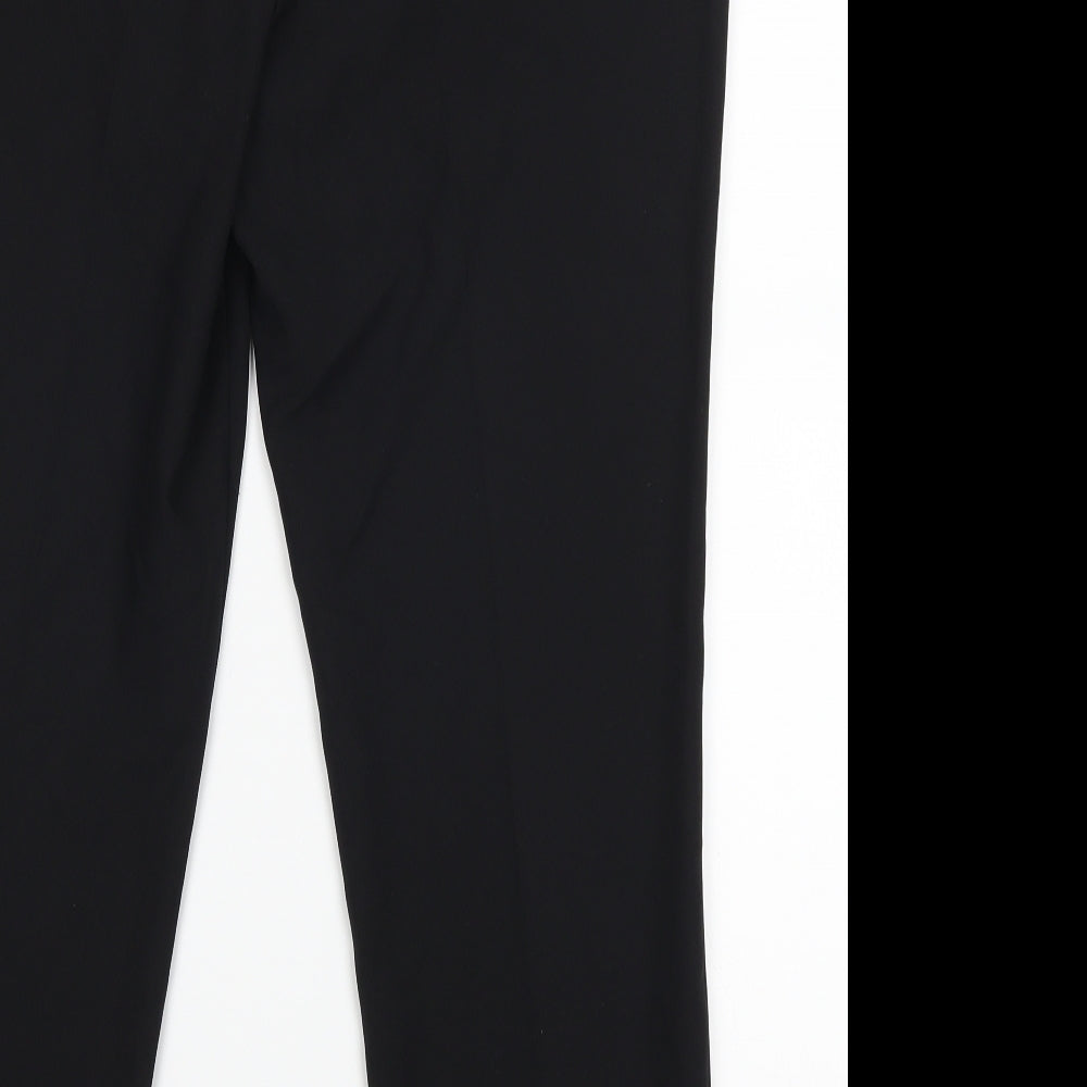 F&F Womens Black   Trousers  Size 14 L27 in