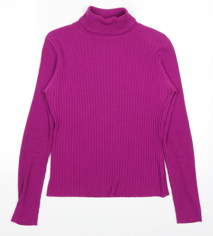 Dorothy Perkins Womens Purple   Pullover Jumper Size 12