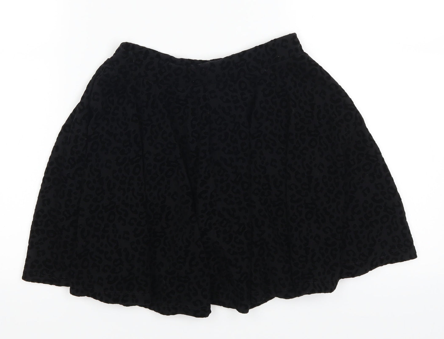 i love me Girls Black   A-Line Skirt Size 8-9 Years