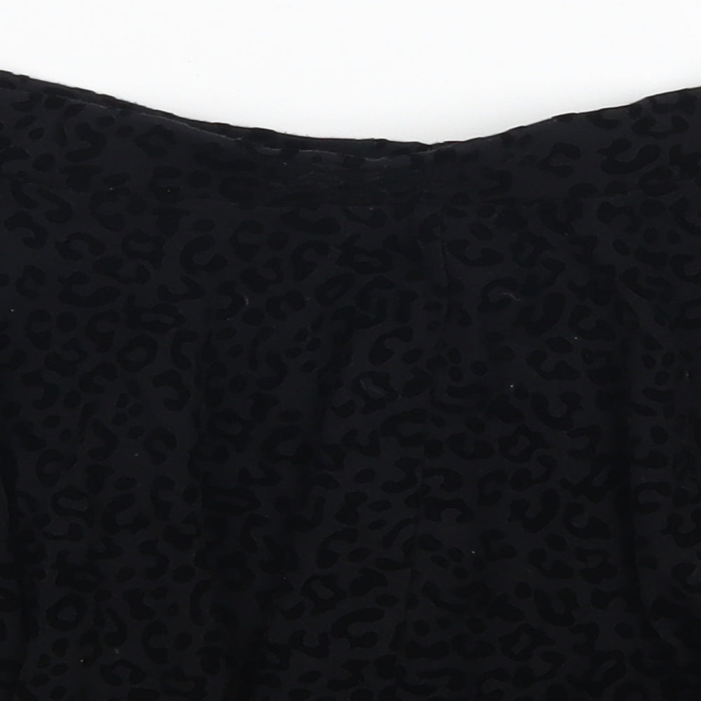 i love me Girls Black   A-Line Skirt Size 8-9 Years