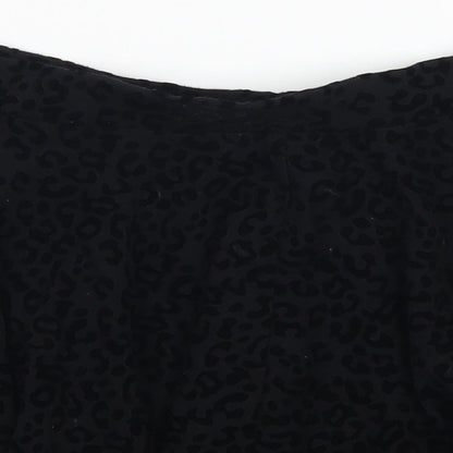 i love me Girls Black   A-Line Skirt Size 8-9 Years