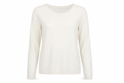 Marks & Spencer Womens Ivory   Pullover Jumper Size 12