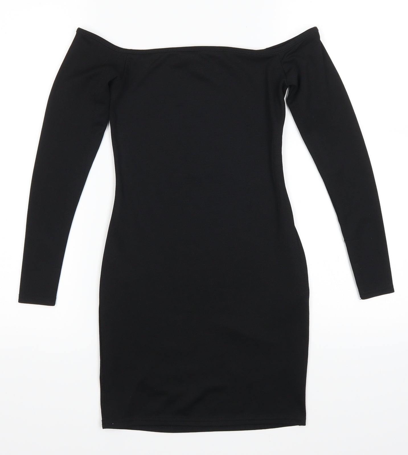 PRETTYLITTLETHING Womens Black   Bodycon  Size 6