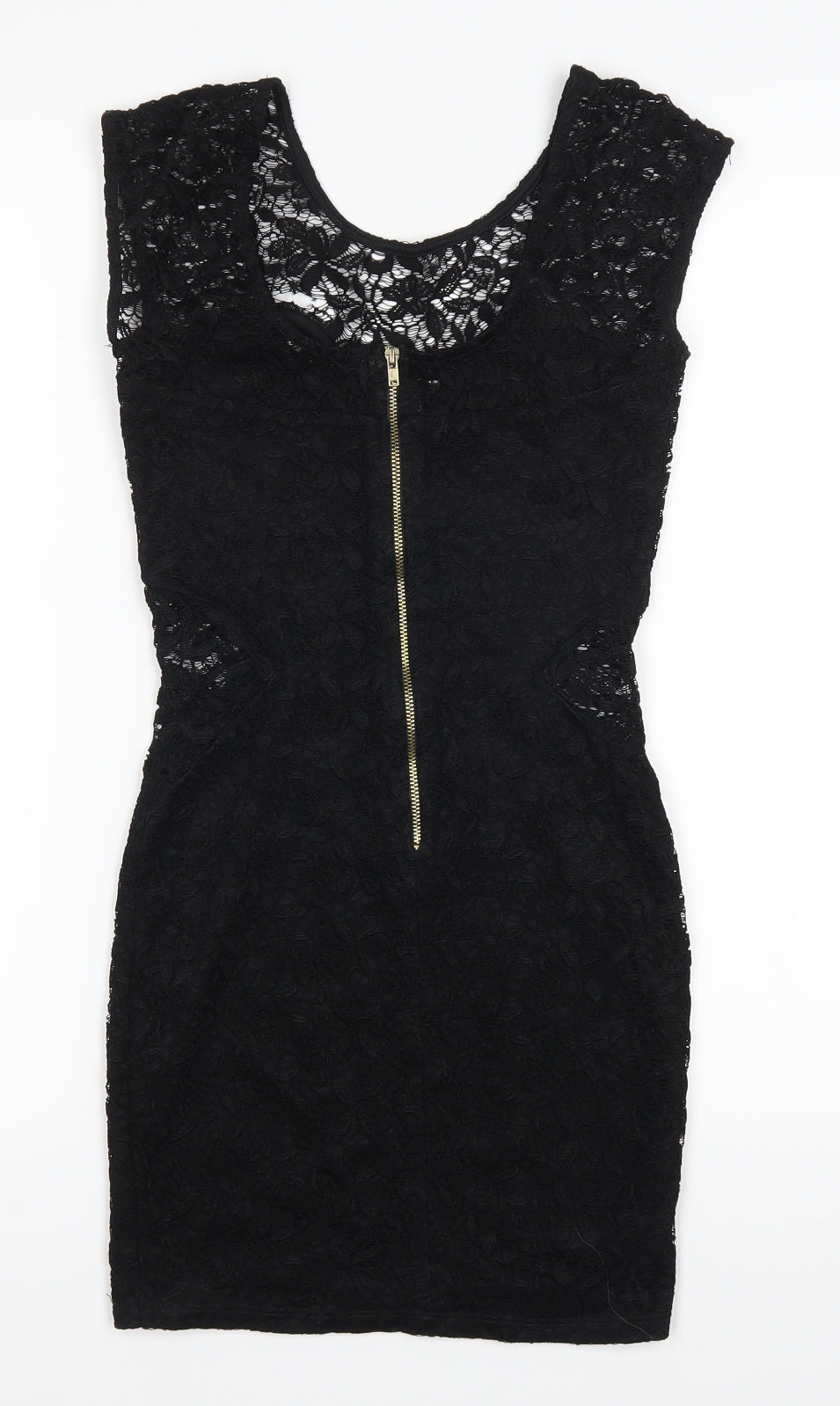 River Island Womens Black   Bodycon  Size 6