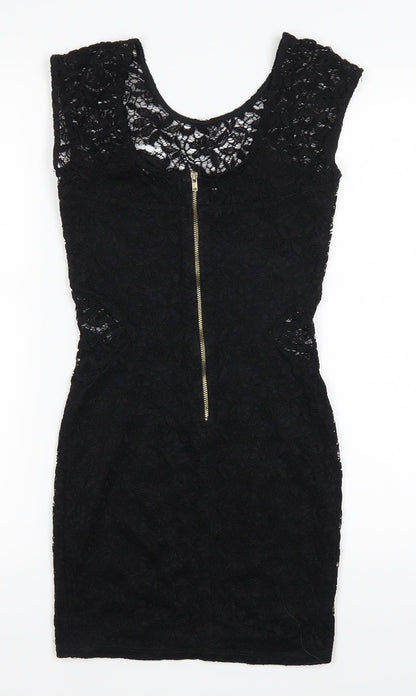 River Island Womens Black   Bodycon  Size 6