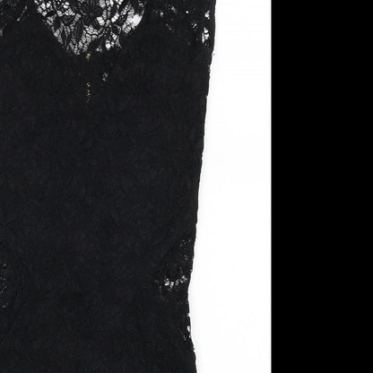 River Island Womens Black   Bodycon  Size 6