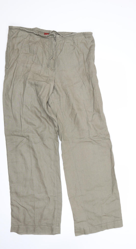 Olsen Womens Beige   Trousers   L32 in