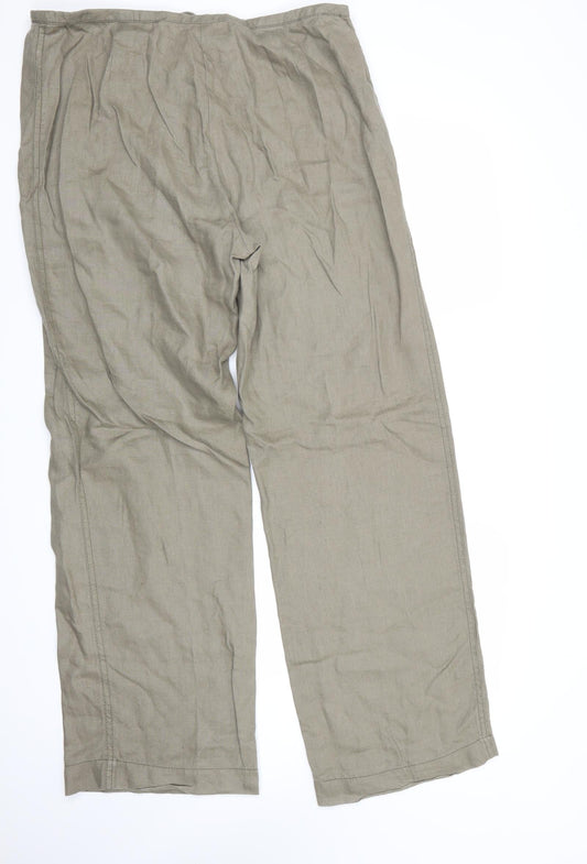 Olsen Womens Beige   Trousers   L32 in