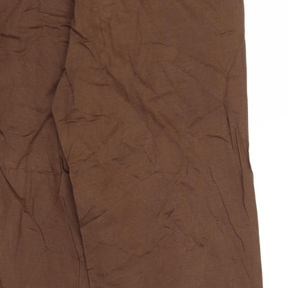 NOW ON Womens Brown   Trousers  Size 12 L31 in