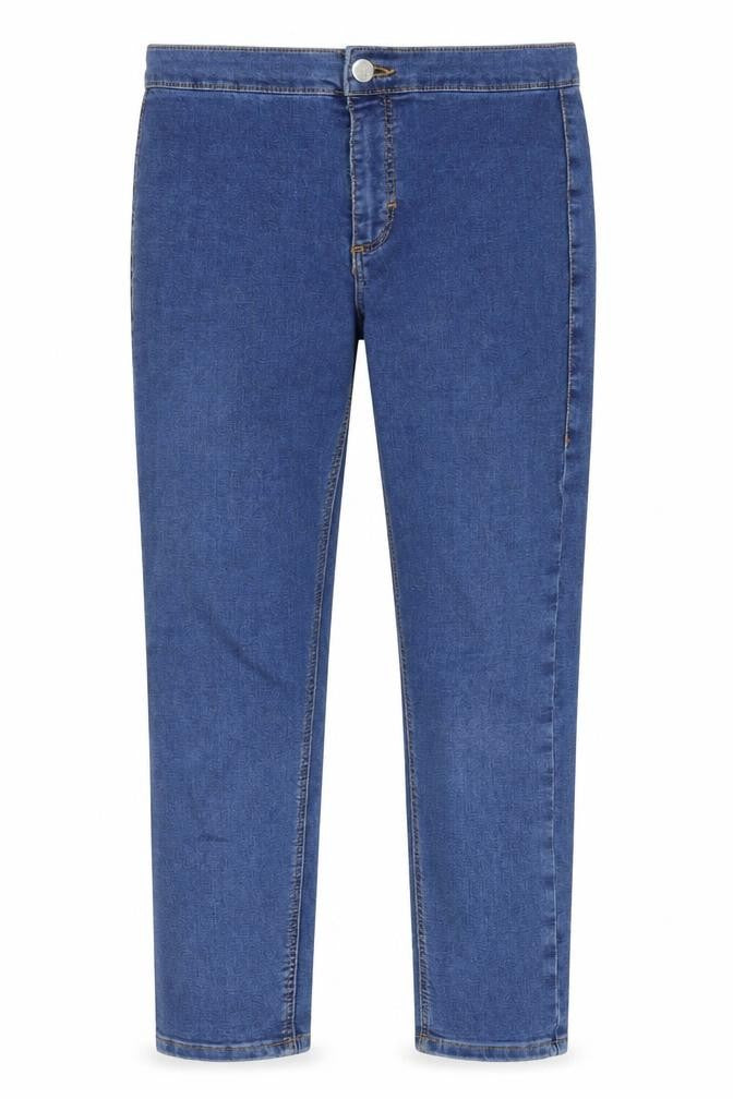 Mens UK Size 28 in Topshop Regular Fit Straight Blue Jeans