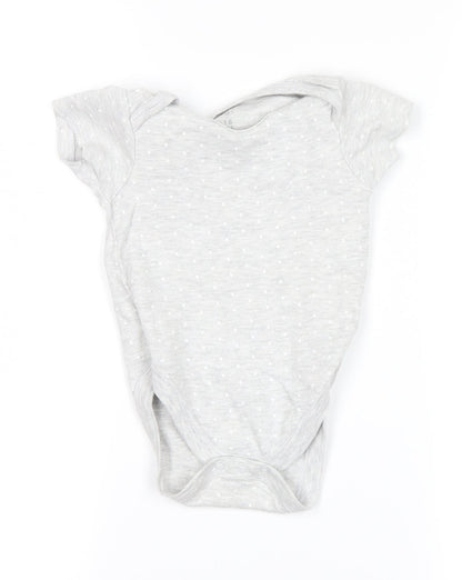 pure nanu  Grey Polka Dot  Babygrow One-Piece Size 12-18 Months  - stars