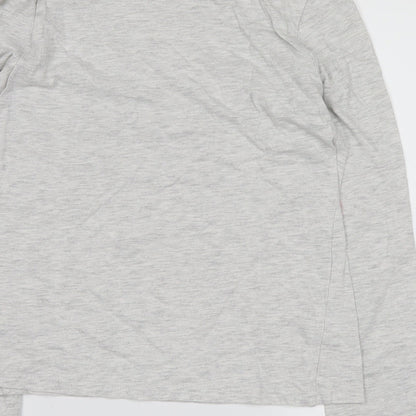 YD Girls Grey   Top Pyjama Top Size 10-11 Years  - limited edition paris