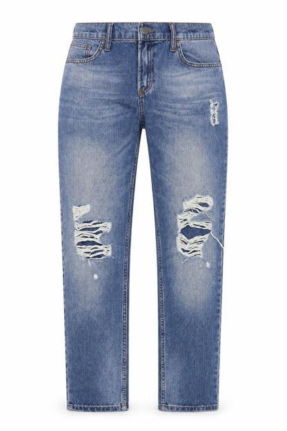 Womens UK Size 10 denim co Regular Fit Straight Blue Jeans