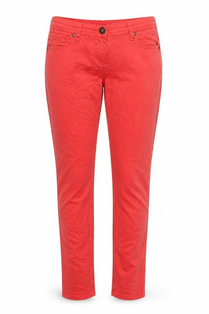 Blonde + Blonde Womens Red  Denim Straight Jeans Size 12