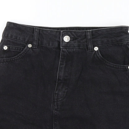 Womens UK Size 6 Topshop Mini Denim Skirt
