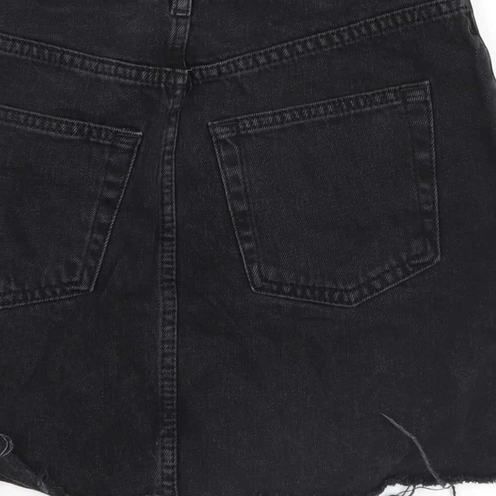 Womens UK Size 6 Topshop Mini Denim Skirt