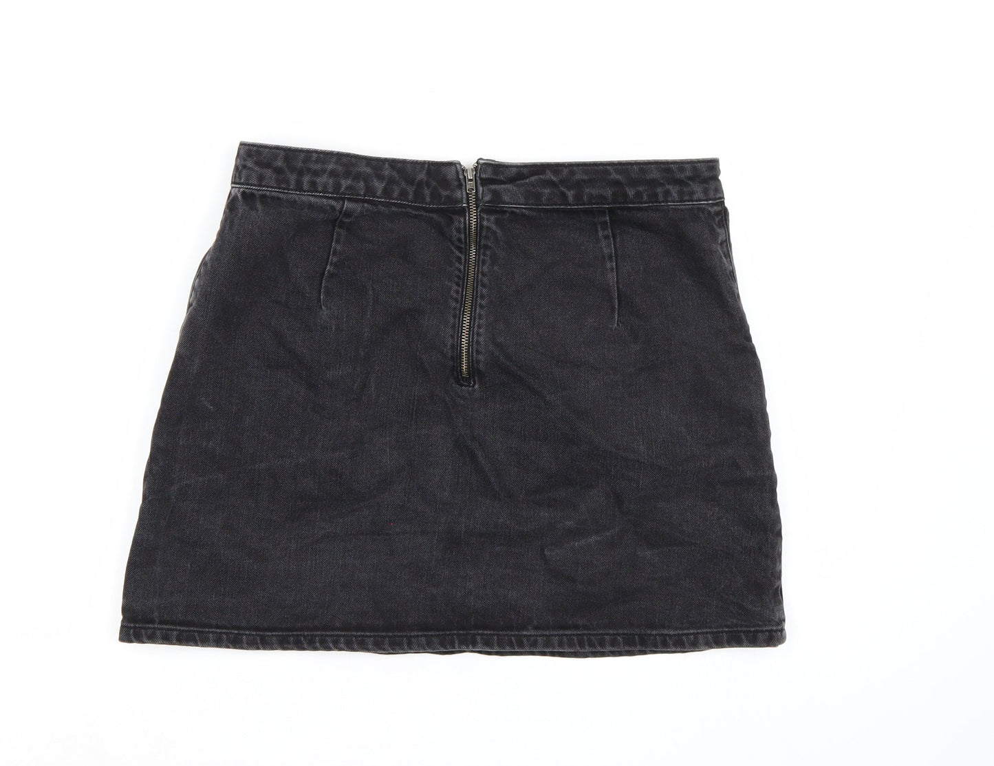 Womens UK Size  Topshop A-Line Denim Skirt
