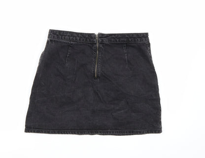 Womens UK Size  Topshop A-Line Denim Skirt