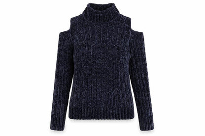 Dorothy Perkins Womens Blue  Knit Pullover Jumper Size 10