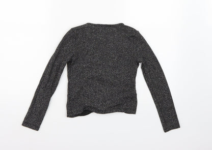 Candy Couture Girls Black   Wrap Casual Size 11 Years