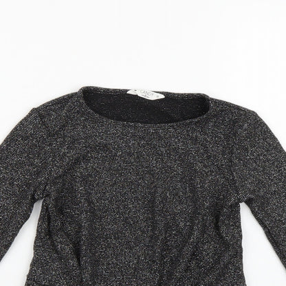 Candy Couture Girls Black   Wrap Casual Size 11 Years