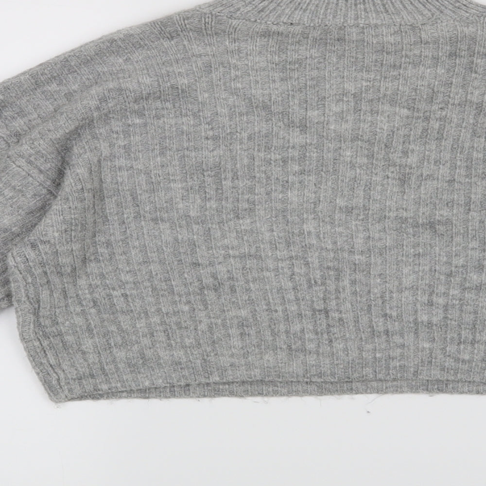 New Look Girls Grey   Pullover Jumper Size 12-13 Years
