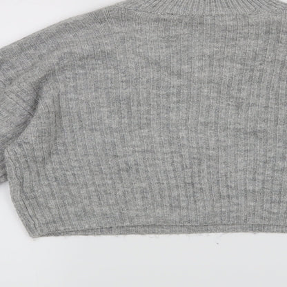 New Look Girls Grey   Pullover Jumper Size 12-13 Years
