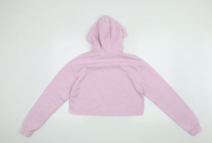 Topshop Womens Purple   Pullover Hoodie Size 10