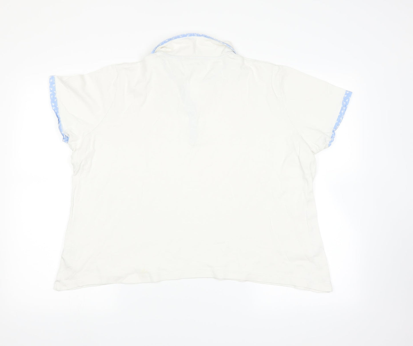 isle Mens White    Polo Size XL