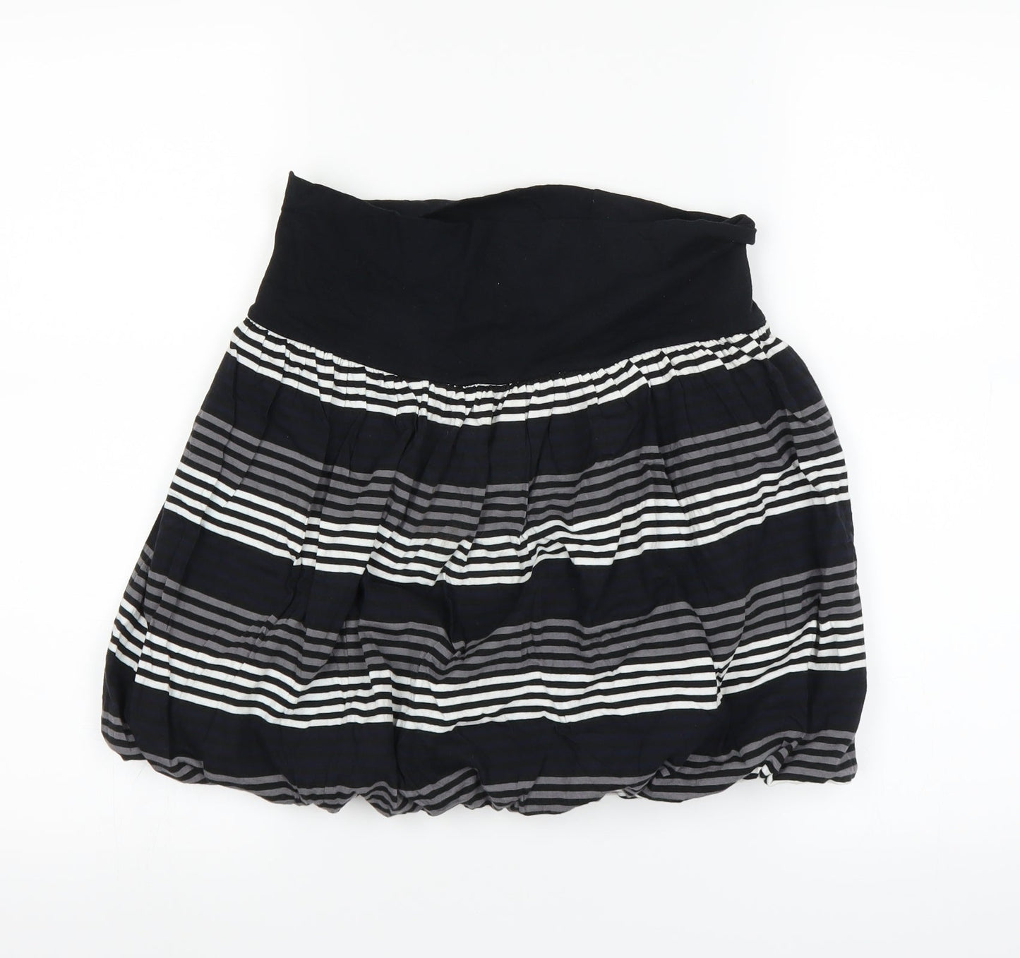 Atmosphere Womens Blue Striped  A-Line Skirt Size 10