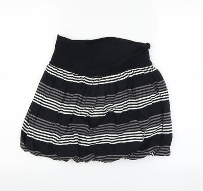 Atmosphere Womens Blue Striped  A-Line Skirt Size 10