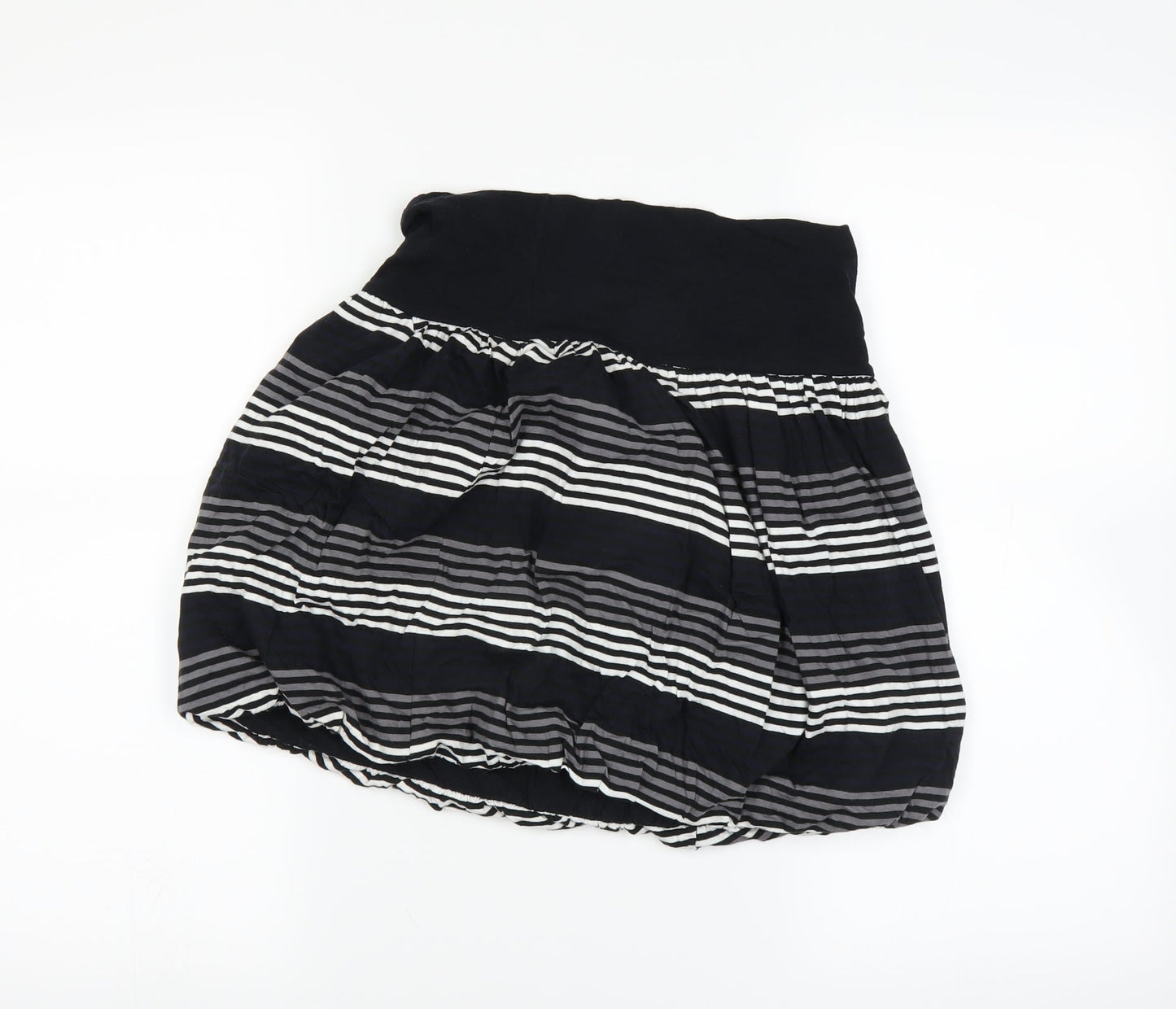 Atmosphere Womens Blue Striped  A-Line Skirt Size 10