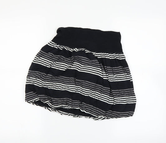 Atmosphere Womens Blue Striped  A-Line Skirt Size 10