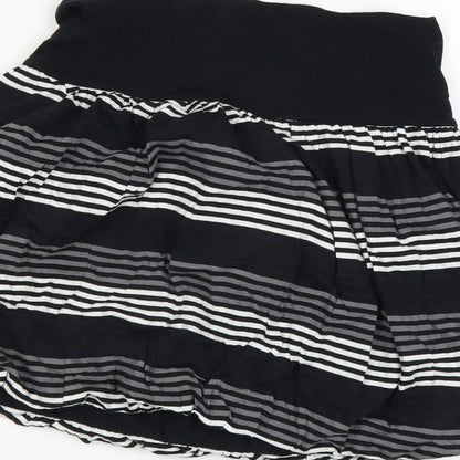 Atmosphere Womens Blue Striped  A-Line Skirt Size 10
