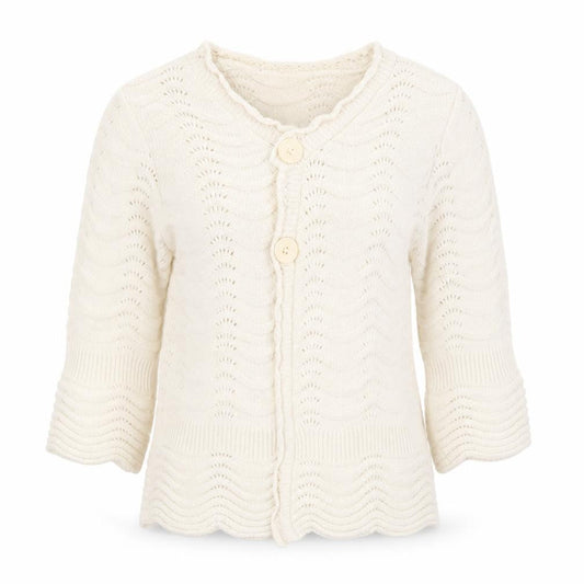 Wardrobe Womens White   Cardigan Jumper Size 12