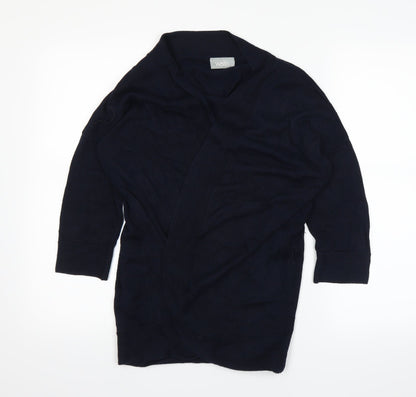 Wallis Womens Blue   Cardigan Jumper Size S