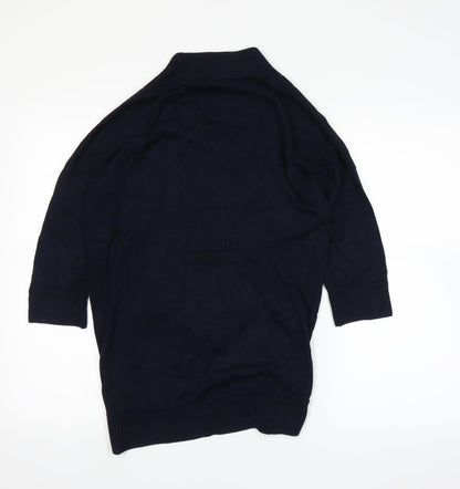 Wallis Womens Blue   Cardigan Jumper Size S