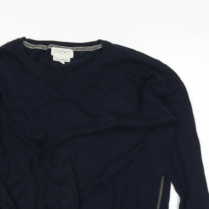 Womens UK Size 12 NEXT Blue Basic T-Shirt