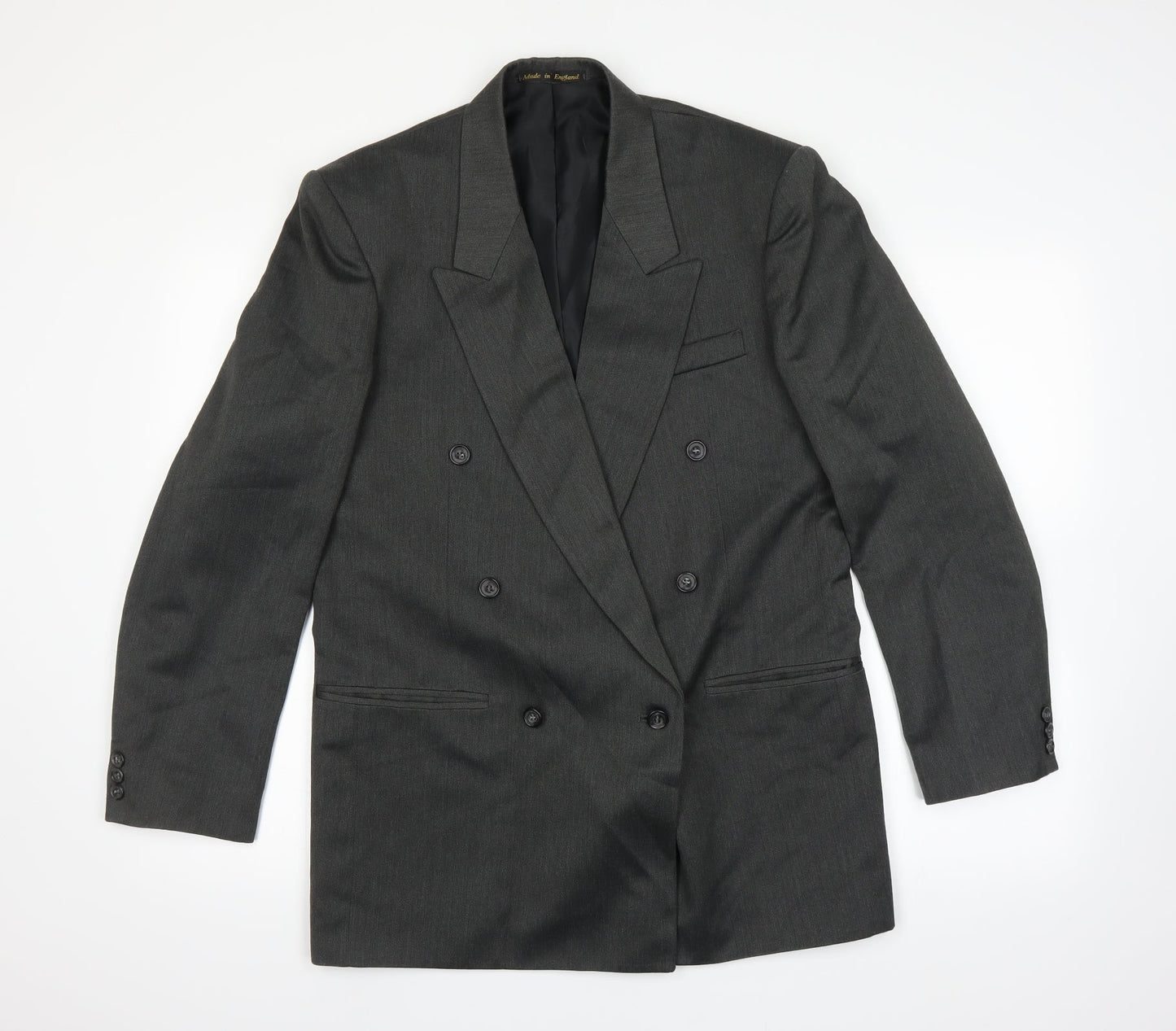 Flex Mens Grey   Jacket Suit Jacket Size 40