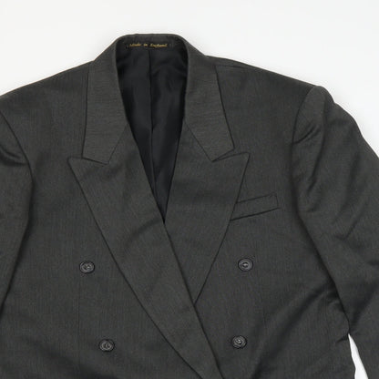 Flex Mens Grey   Jacket Suit Jacket Size 40