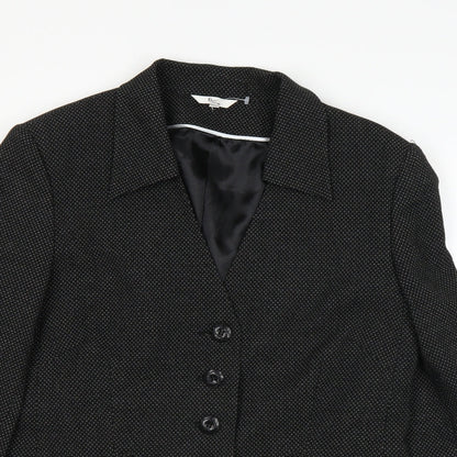 Womens UK Size 16 Klass Black Jacket