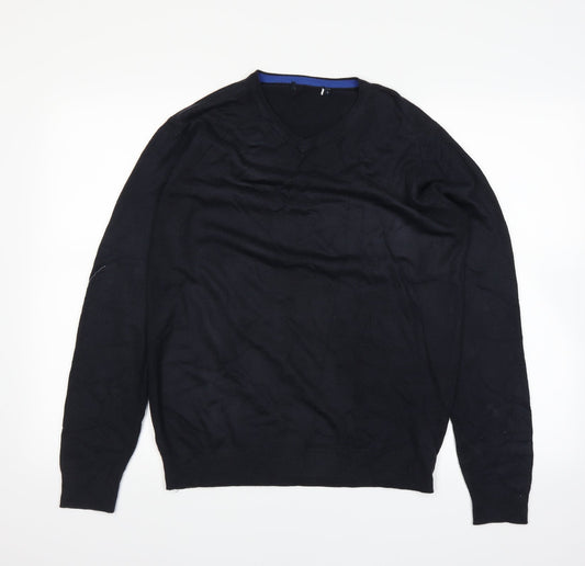 EWM Mens Blue   Pullover Jumper Size S