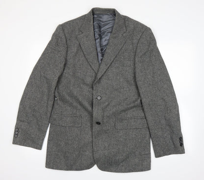 Mens UK Size 40 Wellington Regular Grey Suit Jacket