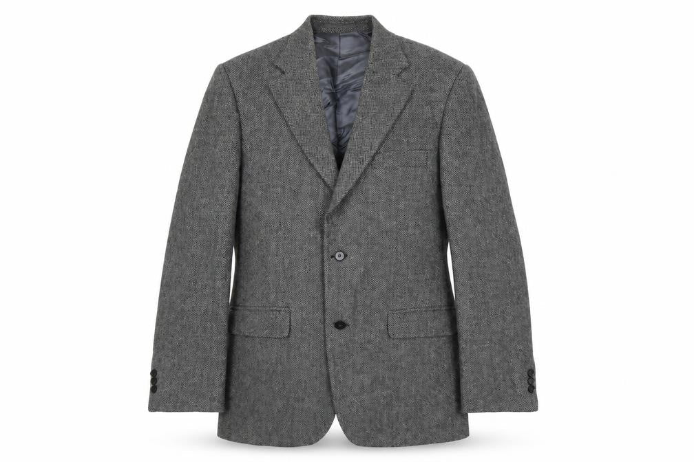Mens UK Size 40 Wellington Regular Grey Suit Jacket