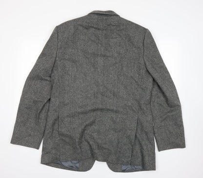 Mens UK Size 40 Wellington Regular Grey Suit Jacket