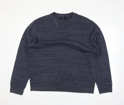 Acw85 Mens Blue   Pullover Jumper Size XL