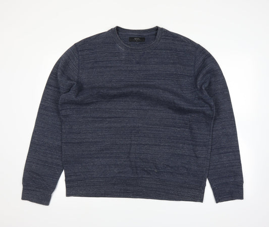 Acw85 Mens Blue   Pullover Jumper Size XL