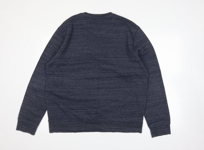 Acw85 Mens Blue   Pullover Jumper Size XL