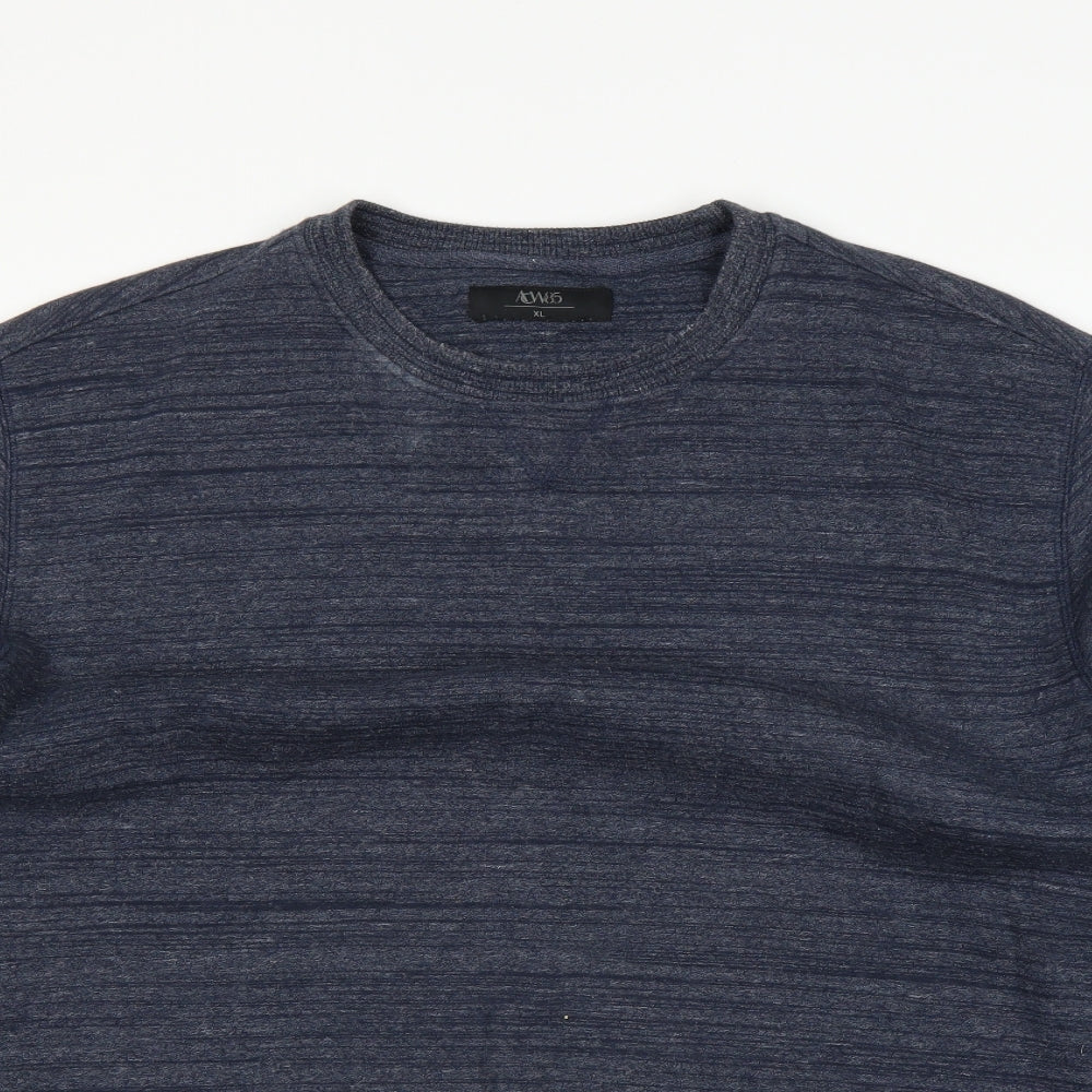 Acw85 Mens Blue   Pullover Jumper Size XL